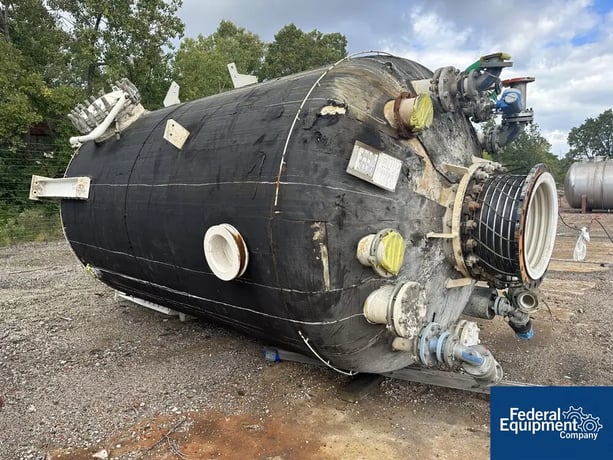 5,100 gallon Pfaudler #CV96-5100-90, Glass Lined Vertical Chemstore Receiver, 90 psi, 96" diameter x 143" - Image 7