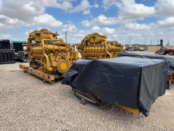 1356 KW, 1800 RPM, Caterpillar #G3516TA-SR4, Gen End, 8,891 hours, 2013 - Image 1