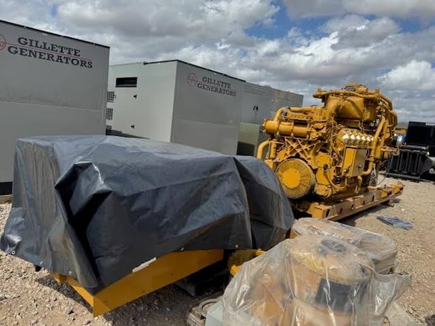 1356 KW, 1800 RPM, Caterpillar #G3516TA-SR4, Gen End, 8,891 hours, 2013 - Image 2