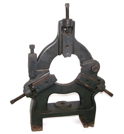 Steady Rest For 22" Lathe, cast iron, steel jaws - Image 5