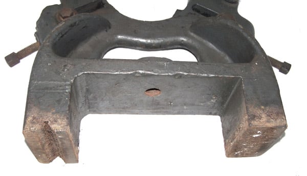 Steady Rest For 22" Lathe, cast iron, steel jaws - Image 8
