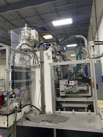 60 Ton, 4 oz., LMG #IMM-58, Injection Molding Machine, Two Shot Shuttle Table, 20:1 L/D, 14" x18" platen, 20" - Image 5