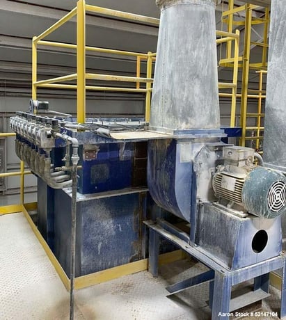 8' x 15' Anivi, Zircon Ball Mill Plant, 370 HP Drive,, Air Classifier & Dust Collection - Image 9