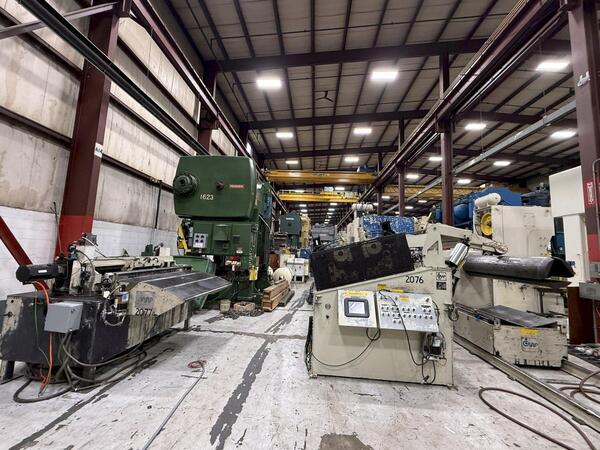 30000 lb. Cooper Weymouth Peterson, Servo Coil Feed Line, 72" coil width, 1999 - Image 1