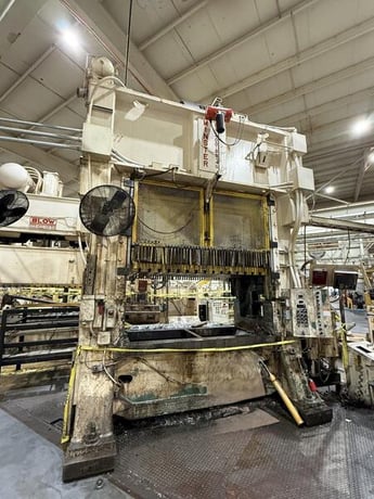 400 Ton, Minster #E2-400-96-48-Hevi-Stamper, Straight Side Double Crank Mechanical Press, 96" x 48" bed & - Image 2
