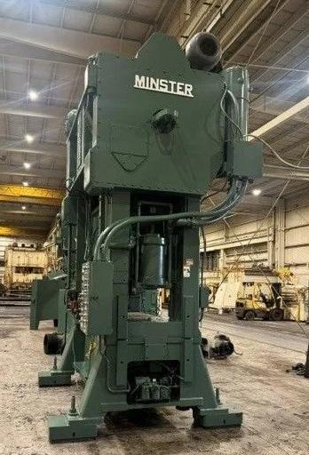 200 Ton, Minster #E2-200-72-42-Hevi-Stamper, Straight Side Double Crank Mechanical Press, 72" x 42" bed & - Image 4