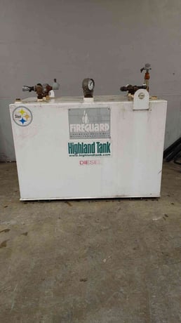 600 gallon Highland Tank #FIREGUARD, Double-wall Diesel Storage Tank - Image 1