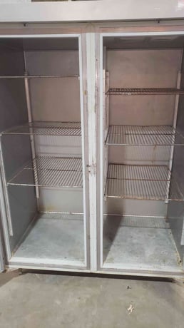 Hobart, Dual Door Refrigerator, Stainless Steel - Image 4