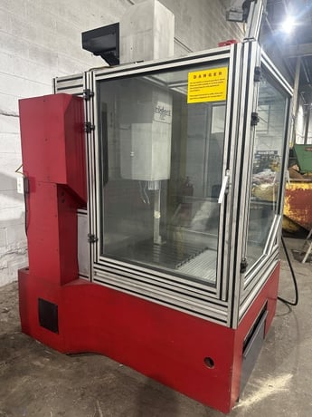 Roders #RFM600, precision / high speed vertical machining center, 24" X, 20" Y, 12" Z, 18 automatic tool - Image 5