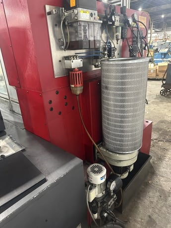 Roders #RFM600, precision / high speed vertical machining center, 24" X, 20" Y, 12" Z, 18 automatic tool - Image 6