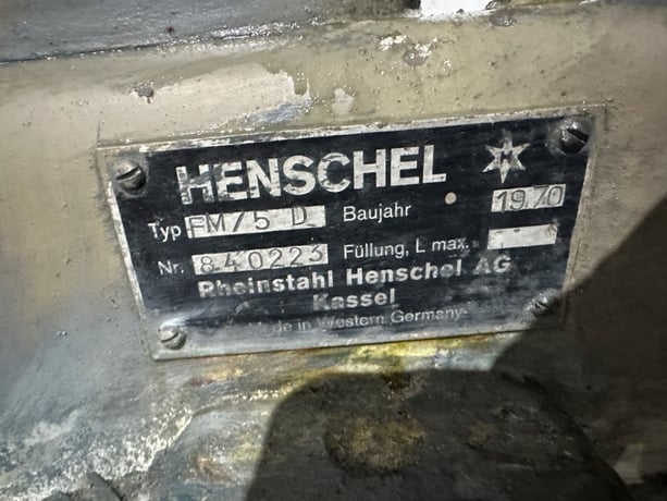 75 liter Henschel #FM/5D, high intensity mixer - Image 8
