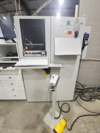 Biesse #Rover-B-7.65, flat table machine, 5' x20'tbl., 240" X, 61.4" Y, 7" Z, 24k RPM, 12 ATC, 2008 - Image 6