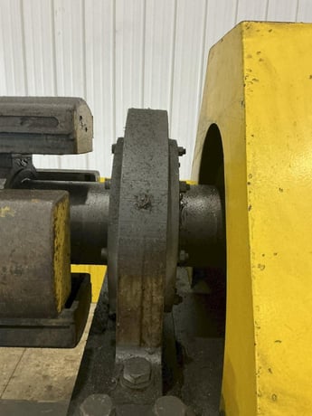 16000 lb. Rowe #16040-DSJ, motorized uncoiler, 40" width, 60" outside dimensions, automatic expansion - Image 3