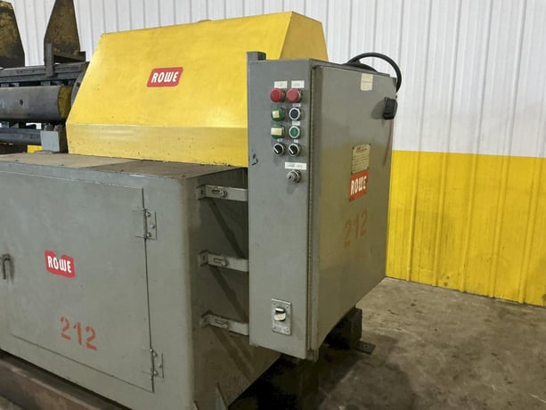 16000 lb. Rowe #16040-DSJ, motorized uncoiler, 40" width, 60" outside dimensions, automatic expansion - Image 5