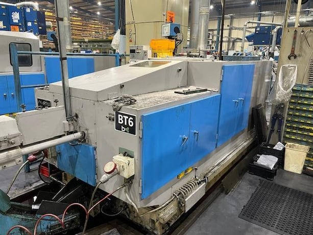 .31" Nakashimada #PF-860, 2-Die 3-Blow Cold Header, 50-120 pieces/min., 15 HP, 2-plane wire straightener - Image 1