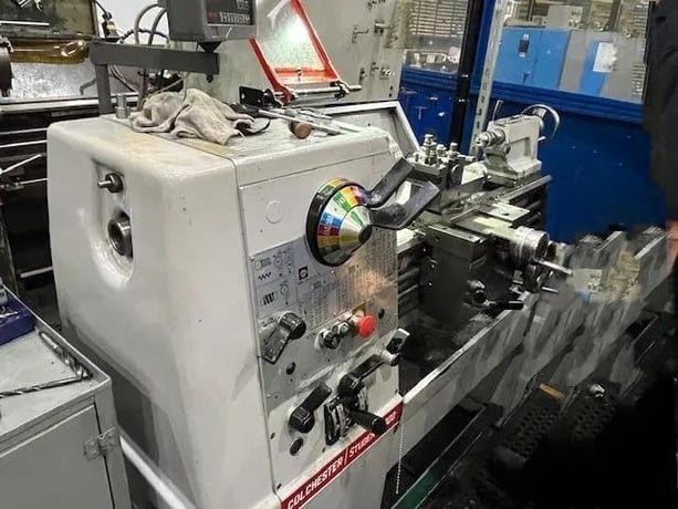 16" x 36" Colchester #Student-1800, Engine Lathe, 3-jaw chuck, digital read out - Image 1