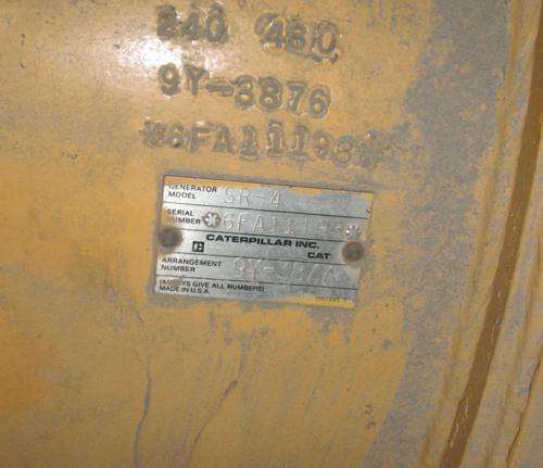 450 KW Caterpillar #G3412, Enclosed Natural Gas Generator, 480 Volts - Image 3