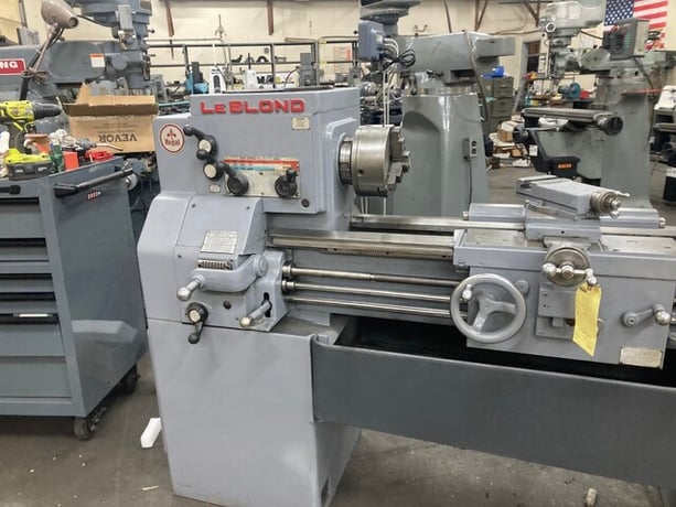15" x 30" LeBlond #Regal, Gear Head Lathe, quick-change tool post - Image 2