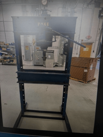 50 Ton, Dake #50T, Hydraulic Press - Image 1