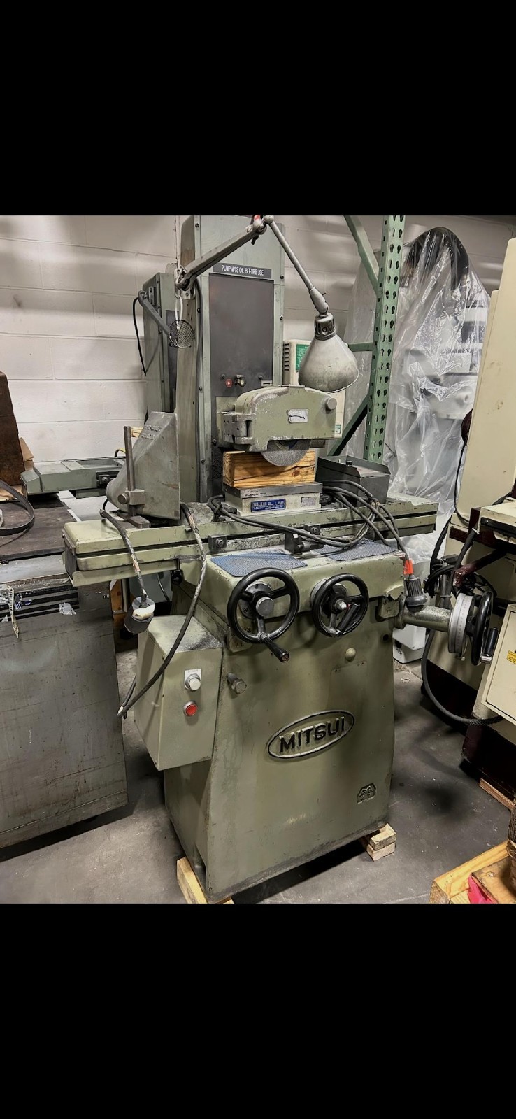6" x 12" Mitsui, Manual Horizontal Spindle Surface Grinder, 2 HP, 208-240 Volts, 1PH, 1987 - Image 1