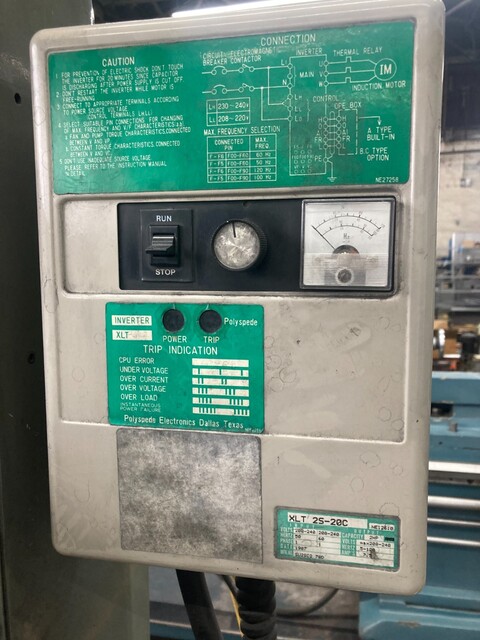6" x 12" Mitsui, Manual Horizontal Spindle Surface Grinder, 2 HP, 208-240 Volts, 1PH, 1987 - Image 4