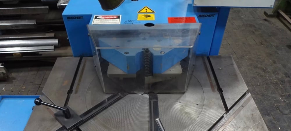 1/4" x 7.9" x 7.9" Boschert #K30-120, Hydraulic Vari-Angle, 30-120°, Bevel Gauges, 2003 Like New, Tag #16442 - Image 3