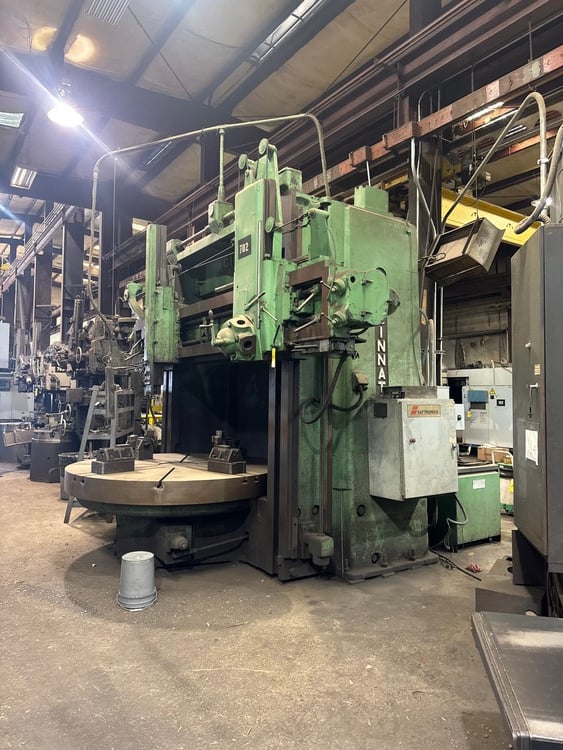 90" Cincinnati #Hypro, vertical turret lathe - Image 3