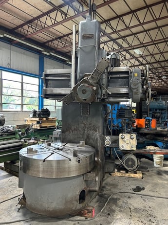 48" Webster & Bennett, vertical turret lathe - Image 1