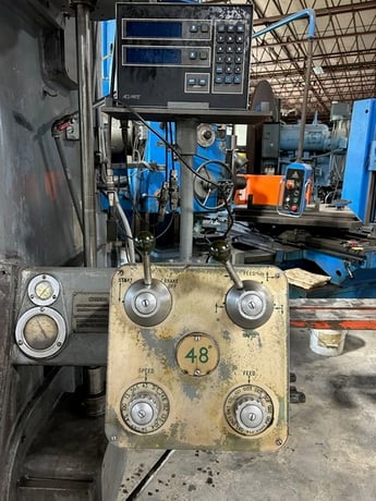 48" Webster & Bennett, vertical turret lathe - Image 5