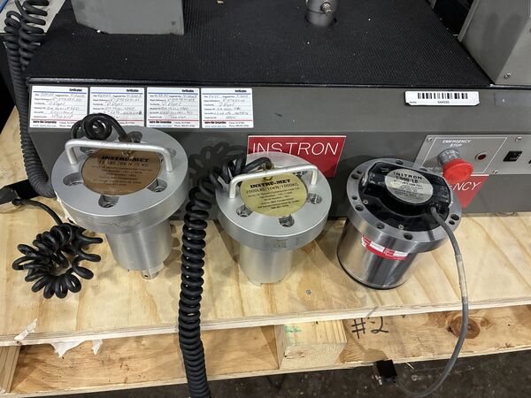 Instron #4202, 5kN Instru-Met retrofit tensile tester with MTS TestSuite software, 48" testing opening - Image 2