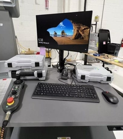 Hexagon #Global-S-Scan+9.12.8, 35" X, 47" Y, 31" Z, 5 tool changer, pendant Control, probes, 2024 - Image 10