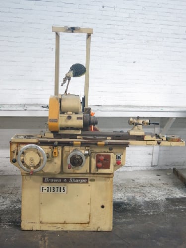 8" x 14" Brown & Sharpe #814U ValueMaster, power table, inch/metric handwheels, 1980, #154081 - Image 2