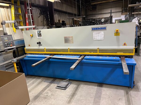 1/4" x 10.5' Birmingham #H-1065-C, hydraulic shear, 24" back gauge, 10 HP, 14 SPM, 2016 - Image 1