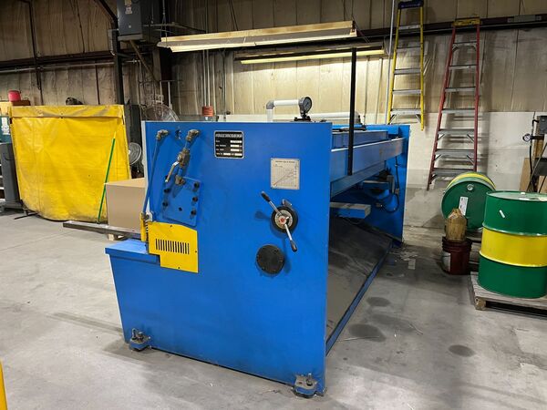 1/4" x 10.5' Birmingham #H-1065-C, hydraulic shear, 24" back gauge, 10 HP, 14 SPM, 2016 - Image 3