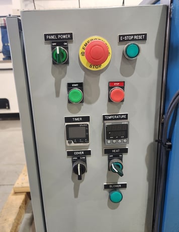 Ramco Migi-Kleen Hot Air Knife Dryer #MK30EBSS, Industrial Parts Dryer, Auto Cycle, Oscillating Platform, Air - Image 5