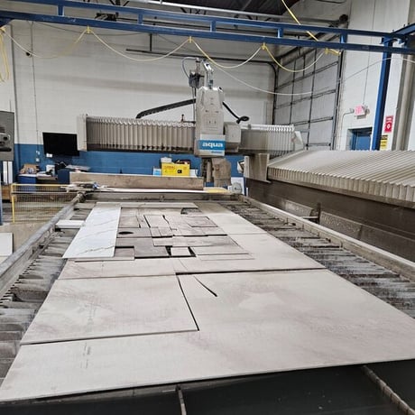 Denver #Aqua, 5-Axis waterjet, 60000 psi, 157.4" X, 78.7" Y, 9.8" Z, Hypertherm 50 intensifier, 2019 - Image 1