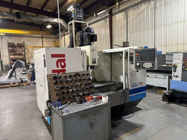 Fadal #VMC4020HT, CNC vertical machining center, Fanuc Control, 40" X, 20" Y, 20" Z, 10000 RPM, 21 automatic - Image 1