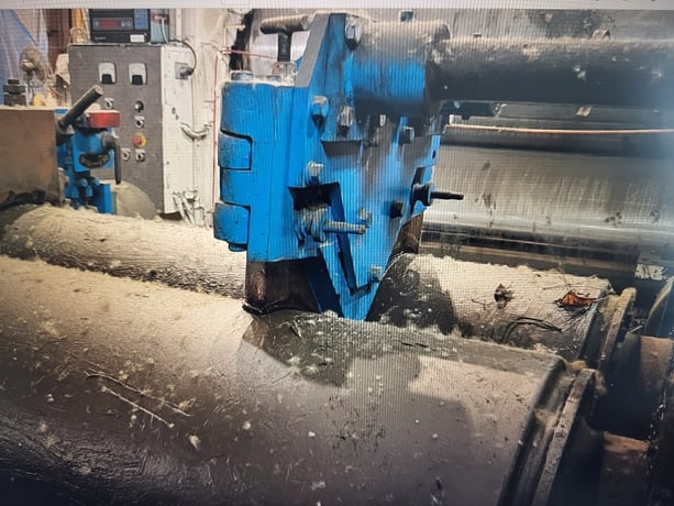 22" x 22" x 66" Nippon, 2 roll mill, roller bearing, variable speed, variable friction, rubber or silicone - Image 5