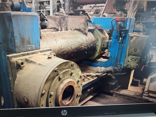 22" x 22" x 66" Nippon, 2 roll mill, roller bearing, variable speed, variable friction, rubber or silicone - Image 7