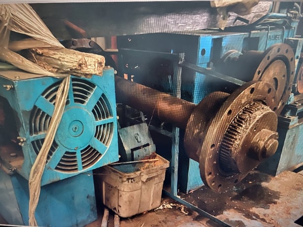 22" x 22" x 66" Nippon, 2 roll mill, roller bearing, variable speed, variable friction, rubber or silicone - Image 8