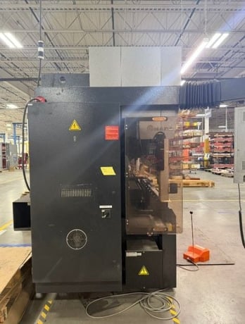 90 Ton, Amada #HFE-M2-8025, CNC hydraulic press brake, 8.4'OA, 82.7" between housing, 7.87" stroke, 16.5" - Image 3