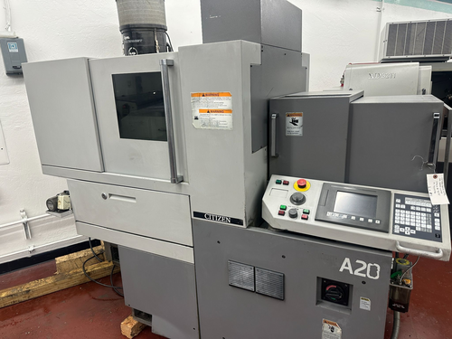 Citizen #A20-VII-2F7PL, CNC swiss lathe, .78" diameter, Cincom Control, Iemca Smart 320 magazine barfeed - Image 2