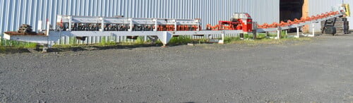 Feeder Hopper w/ Conveyor & McLanahan Cross Belt Sampler, 24" wide x 85' long Superior belt conveyor, 15 HP - Image 6
