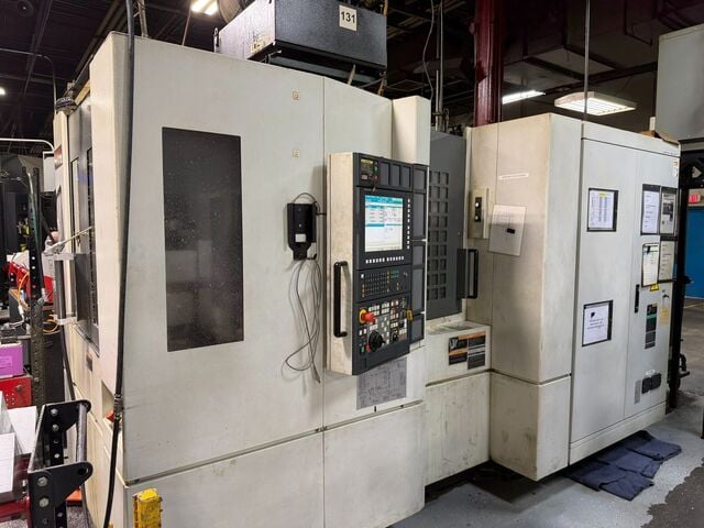 Mori Seiki #NH-4000DCG, 4-Axis CNC Horizontal Machining Center, 22" X, 22" Y, 24.8" Z, 5.51" max. tool - Image 1
