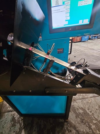 Mectron #LT250, Laser Inspection & Sorting Machine, 300 PPM, 3-32 mm diameter range, 7.87" max. length, (2) - Image 5