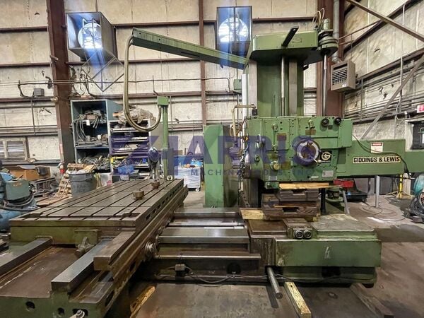 5" Giddings & Lewis #DP5-T, Table Type Horizontal Boring Mill - Image 1