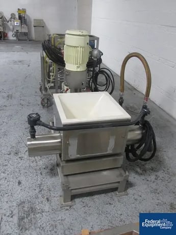 Schugi #FX-100, Flexomix Agglomerator, Stainless Steel, 5 HP, Modicon PLC, 1994 - Image 4