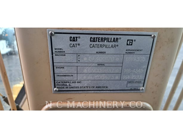 Caterpillar 163H, Motor Grader, 14547 hours, S/N: SAK00170, 1998 - Image 5
