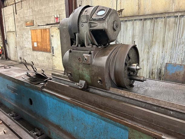 24" x 168" Cincinnati, plain cylindrical grinder, 30" wheel capacity, coolant systems, 25 HP - Image 3