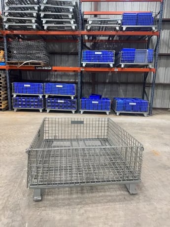 Nashville Wire, Folding Wire Container, 4000 lb. capacity - Image 3